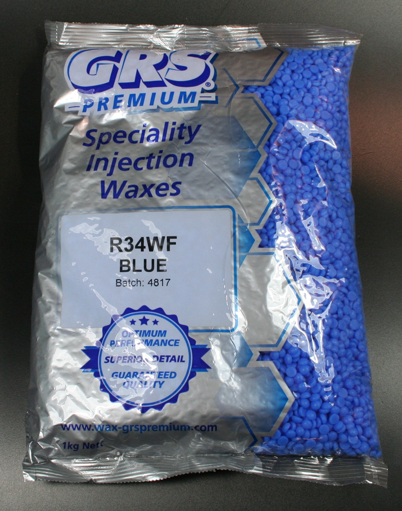 GRS Injection Wachs - Schuwachs blau 1kg
